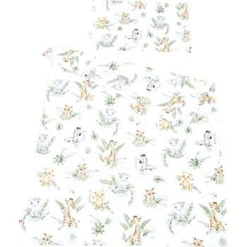 Povlečení Dětské povlečení do postýlky 100/135 cm - safari