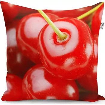 Polštář Sablio Polštář Třešně - 40x40 cm
