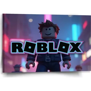 Obraz Sablio Obraz ROBLOX Neonové město - 60x40 cm