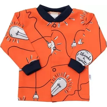 Kojenecká bunda Bavlněný kojenecký kabátek New Baby Happy Bulbs 68 (4–6 měsíců)