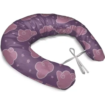 Polštář Sablio Těhotenský polštář Růžové obláčky