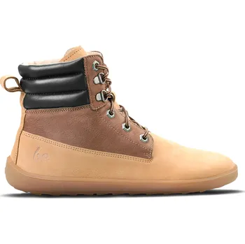 Dámská zdravotní obuv Barefoot boty Be Lenka Nevada Neo - Sand & Dark Brown Velikost: 36