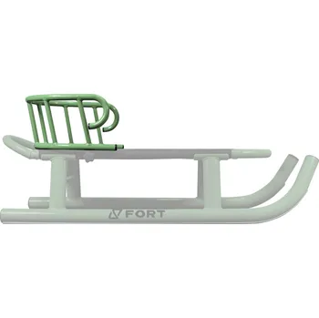 Sáně FORT Dětská opěrka na sáňky NO SIZE ZELENÁ