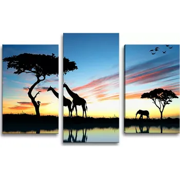 Obraz Sablio Obraz - 3-dílný Sahara - 75x50 cm