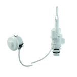 Alca Oddálené pneumatické splachování ruční, bílé, zabudování: do zdi MPO10