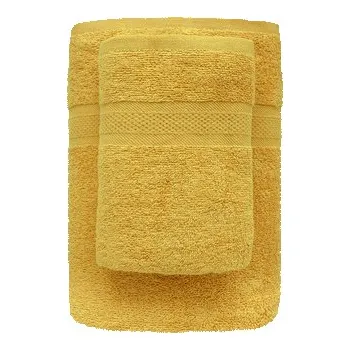 RĘCZNIK LEO 70X140 FROTTE ZŁOTY 450 gsm