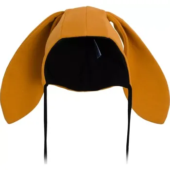 Čepice Dojenecká bavlněná čepice s oušky New Baby Favorite hnědá 4–6 měsíců