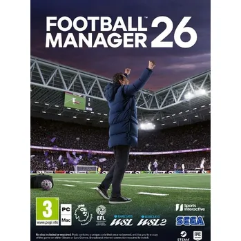 Počítačová hra Football Manager 26 PC krabicová verze