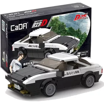 autíčko Stavebnice CaDA Toyota AE86 Trueno INITIAL D závodní auto 280 dílků