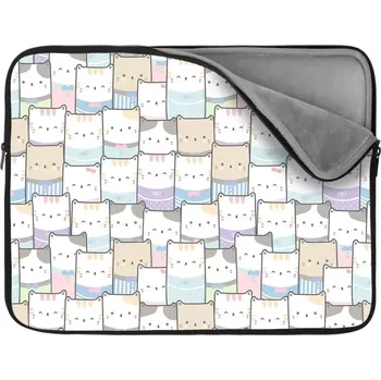 pouzdro na notebook Sablio Obal na notebook Barevná koťátka - 17
