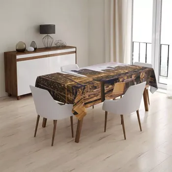 ubrus Sablio Ubrus Městský přístav - 90x90 cm