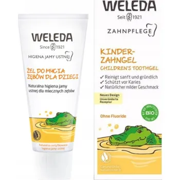 Dětská kosmetika WELEDA Gel na mytí zubů pro děti s měsíčkem lékařským, bez fluoru, 50 ml