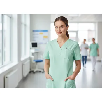 Zdravotnický oděv DOPRODEJ! Halena TARA LADY Velikost 52 mentolová