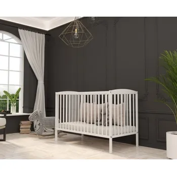 Dětská postýlka Postýlka masiv borovice Alenka bílá