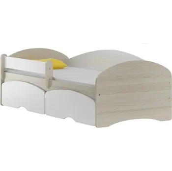 Dětská postel Postel Nordi N23S 200/90 cm + matrace + šuplík