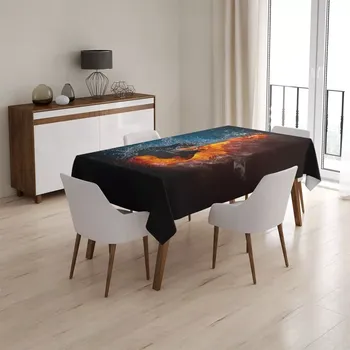 ubrus Sablio Ubrus Ohnivá kytara - 90x90 cm