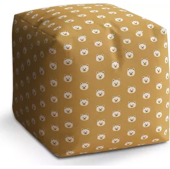 Taburet Sablio Taburet Cube Roztomilí medvídci: 40x40x40 cm