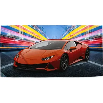Osuška Sablio Ručník Sportovní auto 2 - 50x100 cm