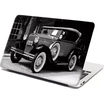 samolepka Sablio Samolepka na notebook Černobílý veterán - 29x20 cm