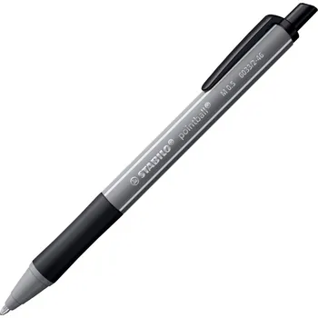 Kuličkové pero STABILO pointball colorful - černá náplň 595208
