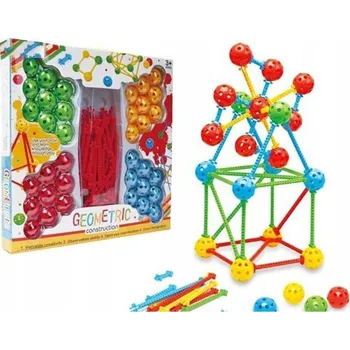 ostatní stavebnice GEOMETRICKÁ STAVEBNICE - 80 DÍLKŮ