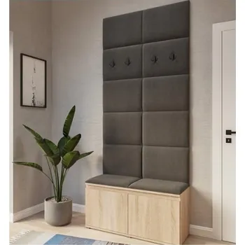 Předsíňová stěna Čalouněná předsíňová sestava BELLA - různé barvy