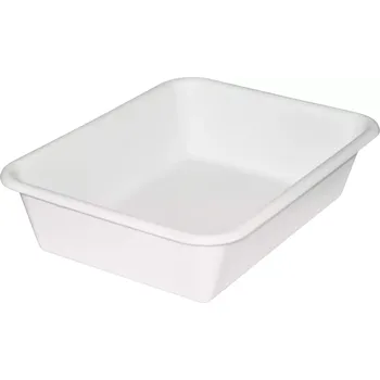 Moser Plastová nádoba na maso, bílá, obsah: 10,00 litrů, výška: 100 mm, délka: 400 mm