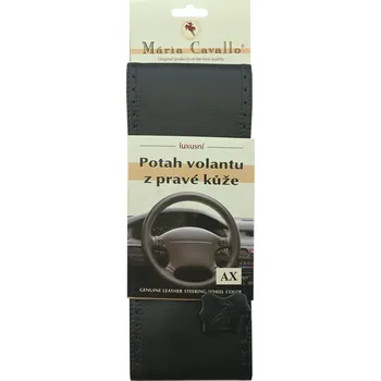 Potah na volant Potah volantu omotávací z pravé kůže AX černý