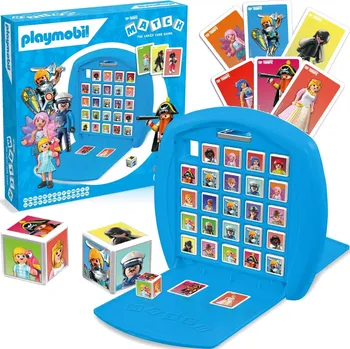 Desková hra Strategická rodinná hra Top Trumps Match PLAYMOBIL modrá