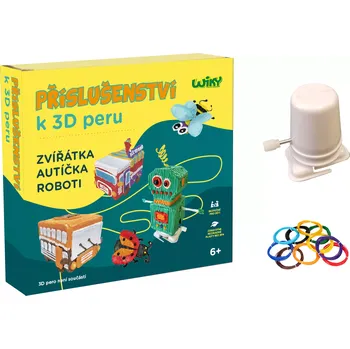 kreativní sada Chodící roboti pro 3D pero WIKY – český obal