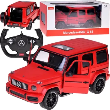 RC model auta Rastar Mercedes‑AMG G 63 1:14 RC auto s dálkovým ovládáním a světly – Červená
