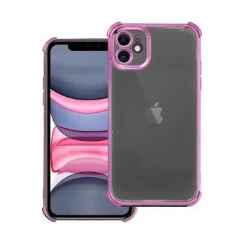 Pouzdro na mobilní telefon Kryt ANTISHOCK ELECTRO pro IPHONE 11 fialový - OEM + zdarma možnost vyzkoušet a vrátit zboží do 30 dní