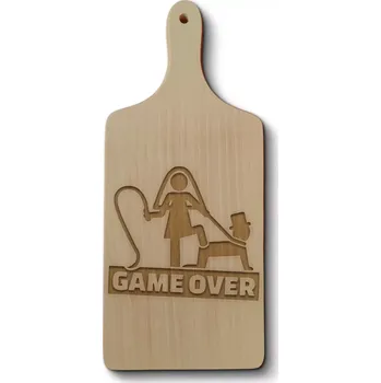 Kuchyňské prkénko Sablio Prkénko Game over