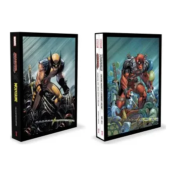 Cizojazyčná kniha Marvel's Deadpool and Wolverine: The Illustrated History Box Set (Pevná)