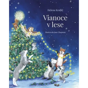 Cizojazyčná kniha Vianoce v lese (slovensky)