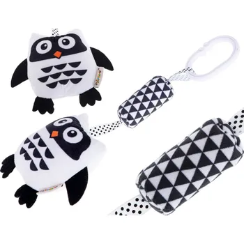 Závěsná sensorická kontrastní hračka sova