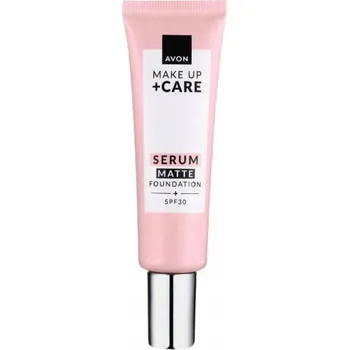 Make-up AVON Make Up Care Podkladová Báze Serum Matte SPF30 Foundation - 525N Dark Cocoa