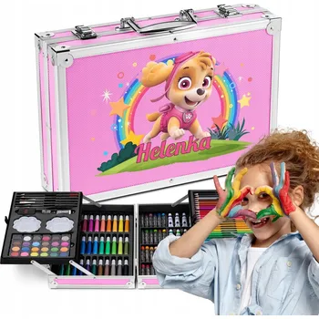 kreativní sada Sada pro malování Kufřík Tlapková patrola Skye pro holčičku
