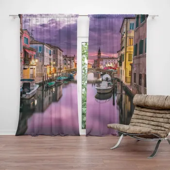 Závěs Sablio Závěs Benátky: 2ks 140x250cm