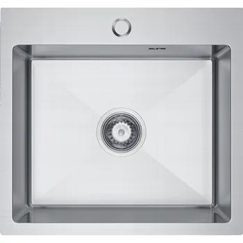 Nerezový dřez Jednokomorový dřez Melanstar ocel stříbrný