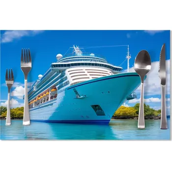 prostírání Sablio Prostírání Luxusní výletní loď v tropickém ráji: 40x30cm