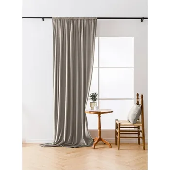 Závěs Závěs Velvet 140/250 cm s gumkou - popelová