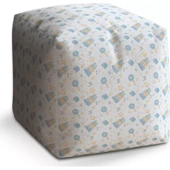 Taburet Sablio Taburet Cube Zvonkohra: 40x40x40 cm