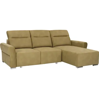 Sedací souprava Pravostranná rohová sedací souprava Cawo III s rozkladem typu leopard a úložným prostorem na lůžkoviny - Meblar salvador 08 270x102 cm