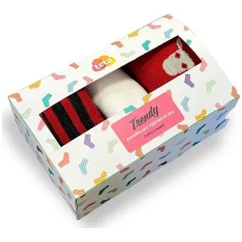 Pánské ponožky TETA Dárkové ponožky Trendy 39-42, 3 páry