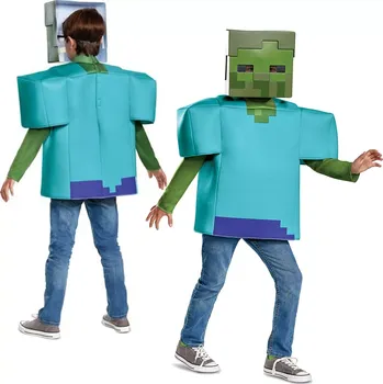 Karnevalový kostým Dětský kostým zombie z Minecraftu 110–122 cm (4–6 let) od Disguise