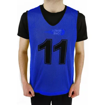 Opasek POWERSHOT Sada 11 gumiček s čísly 1 až 11 - modré - pro dospělé MODRÁ