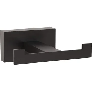 Sada koupelnových doplňků Rea Koupelnový věšák OSTE 205 Black