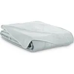 Oboustranný přehoz Palsha 260x280 cm stříbrný, velikost 260x280