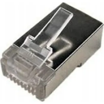 Síťový kabel Síťová zástrčka RJ45 CAT5 FTP LogiLink krimpovací